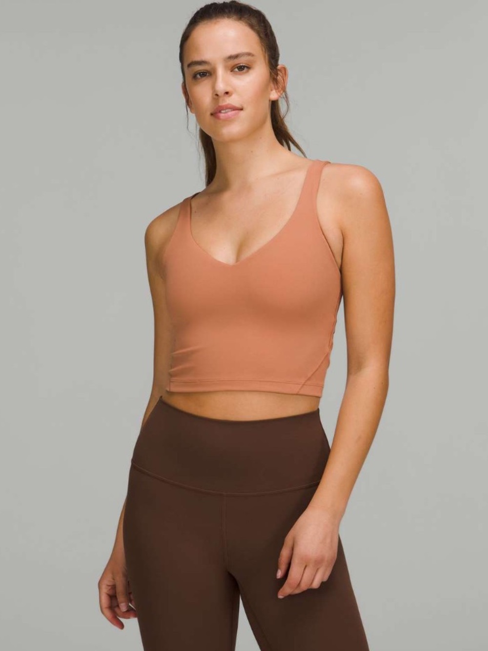 lululemon Align Tank - Dusty Clay size: 8